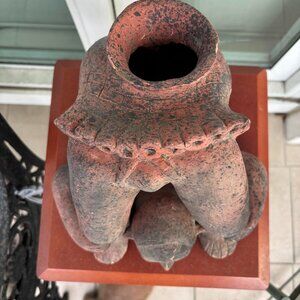 Pre Columbian Colima Clay Contortionist Clay Figure